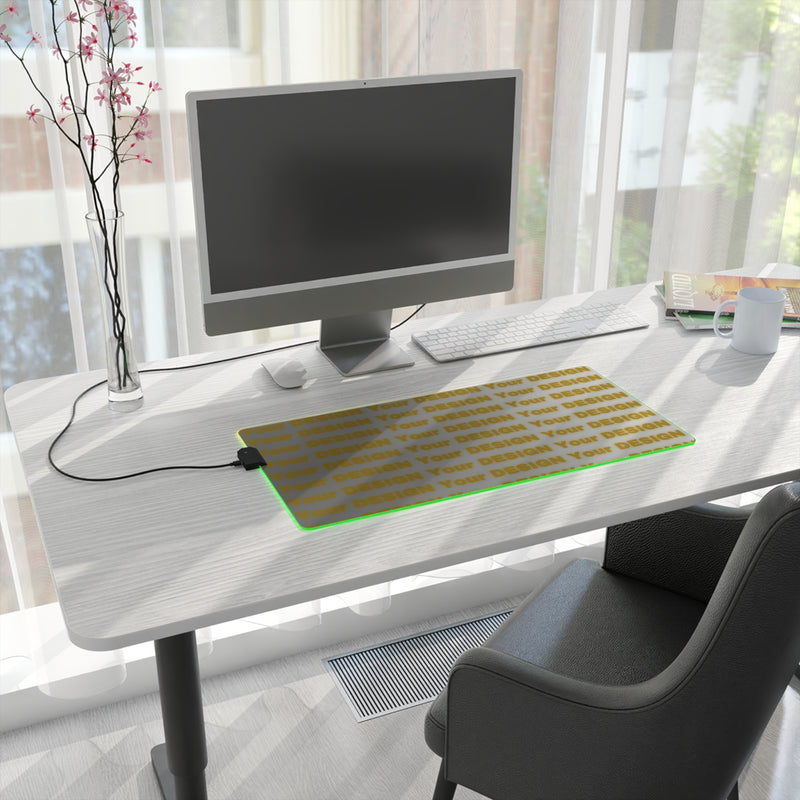 Turn Your Favorite Photo Into an LED Gaming Mousepad